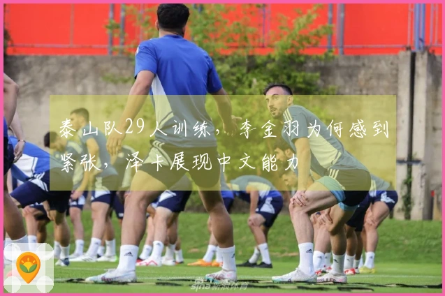 泰山队29人训练，李金羽为何感到紧张，泽卡展现中文能力