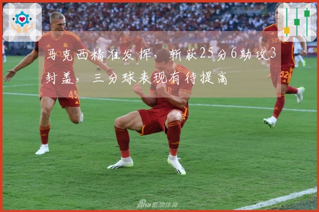 马克西精准发挥，斩获25分6助攻3封盖，三分球表现有待提高